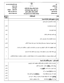 نمونه سوال امتحانی نوبت دوم درس فارسی (2) خرداد ۹۷ پایه یازدهم
