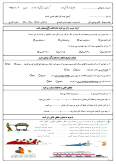 نمونه سوال امتحانی ترم اول | دی 95 درس علوم تجربی پایه ششم دبستان