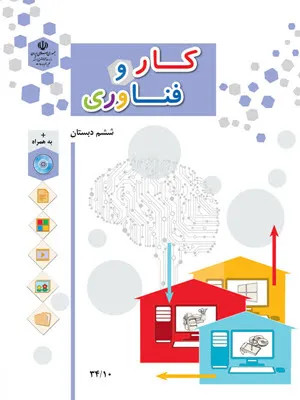 نمونه سوال امتحانی ترم دوم اردیبهشت 96 درس کار و فناوری پایه ششم دبستان