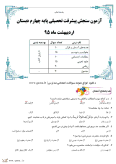 سوالات برتر | سامانه جامع نمونه سوالات درسی
